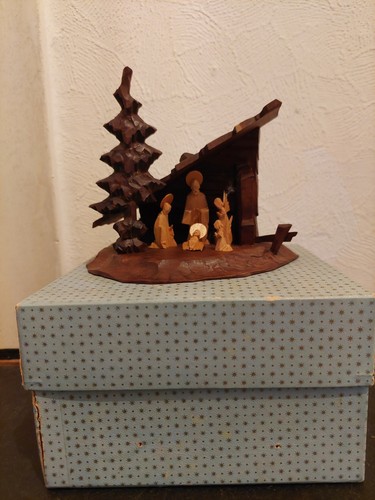 Miniatur weihnachtskrippe - miniatur,