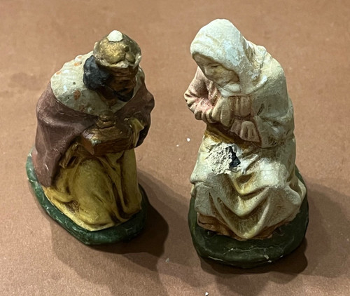 Antik maria könig - antik, pappe