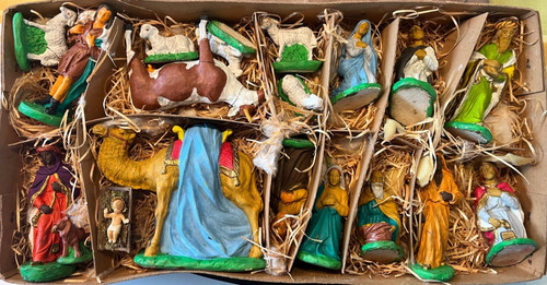 Alte figuren gruppe - figuren,