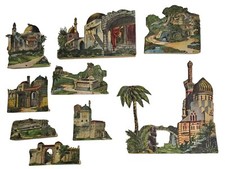 9 Krippenkulissen aus