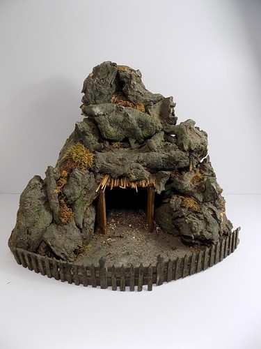 Große weihnachts bergkrippe - große, weihnachts-bergkrippe