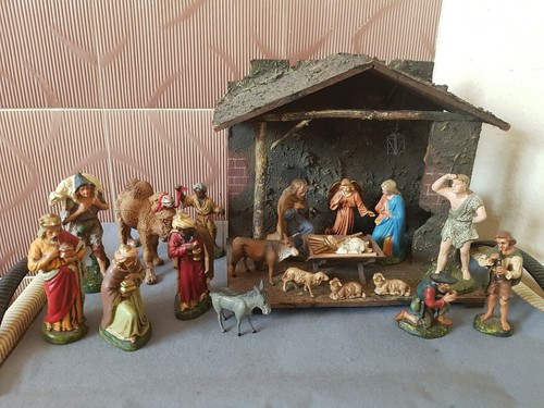 Antike weihnachtskrippe - antike,