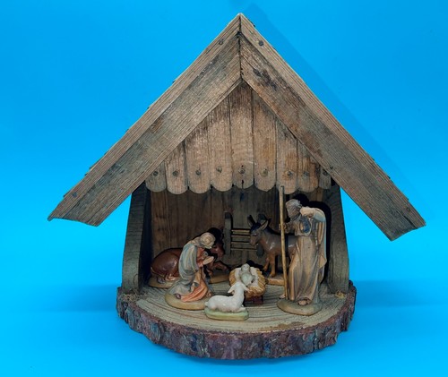 Krippen stall aus massiven - stall,