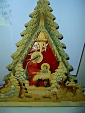 29838 antike Weihnachtskrippe