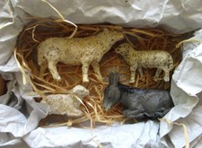 3 ALTE SCHAFE - 1 ESEL -