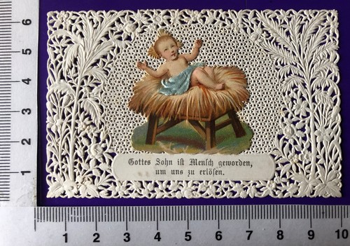 Prägebildchen spitzenbild - prägebildchen,